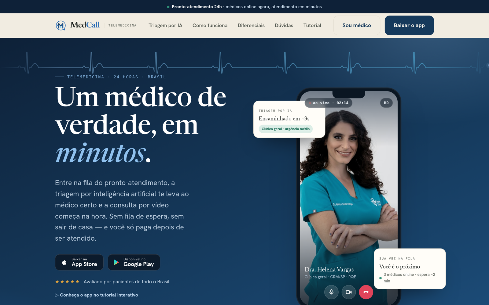 Plataforma MedCall, cliente da Izeffler