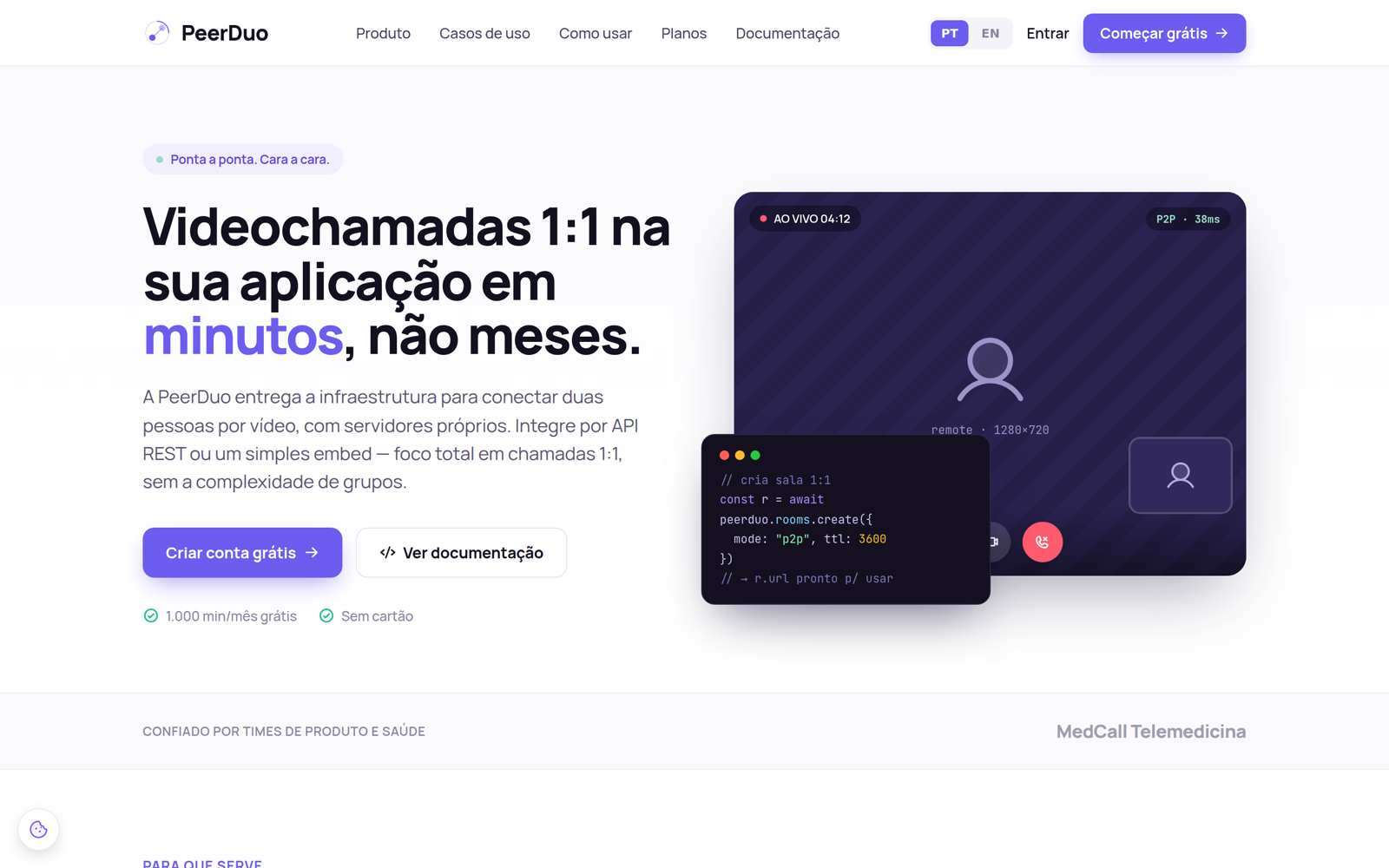 PeerDuo — produto próprio da Izeffler